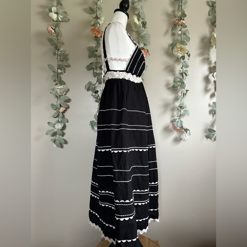 SEA Ryleigh Ric Rac Midi Dress - Picture 7 of 10